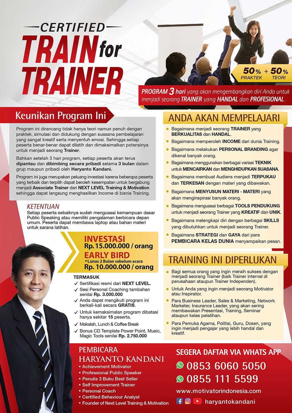 CERTIFIED TRAIN FOR TRAINER